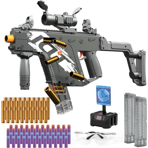 Toy Gun with Soft Bullets Automatic Shell Ejecting Foam Bullets Blaster Gun Toy